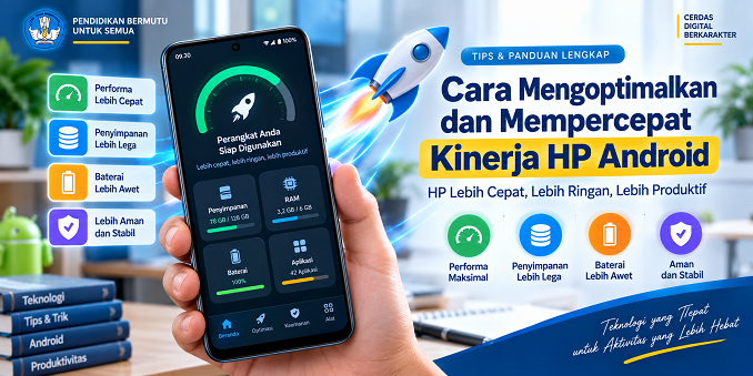 Cara Mengoptimalkan dan Mempercepat Kinerja HP Android