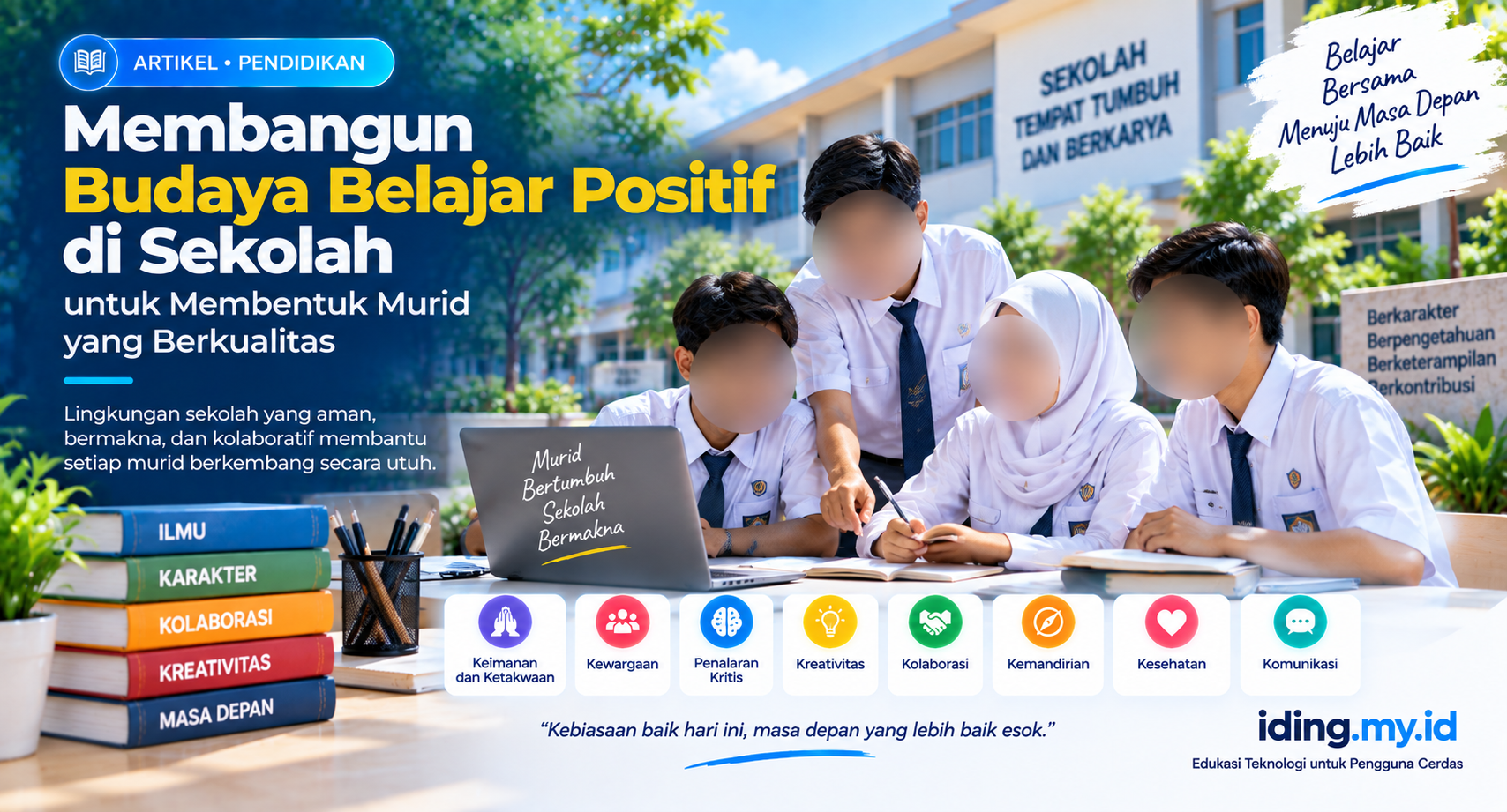 Membangun Budaya Belajar Positif di Sekolah untuk Membentuk Murid yang Berkualitas