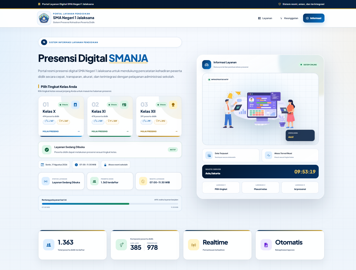 Aplikasi Presensi Harian Kelas Digital
